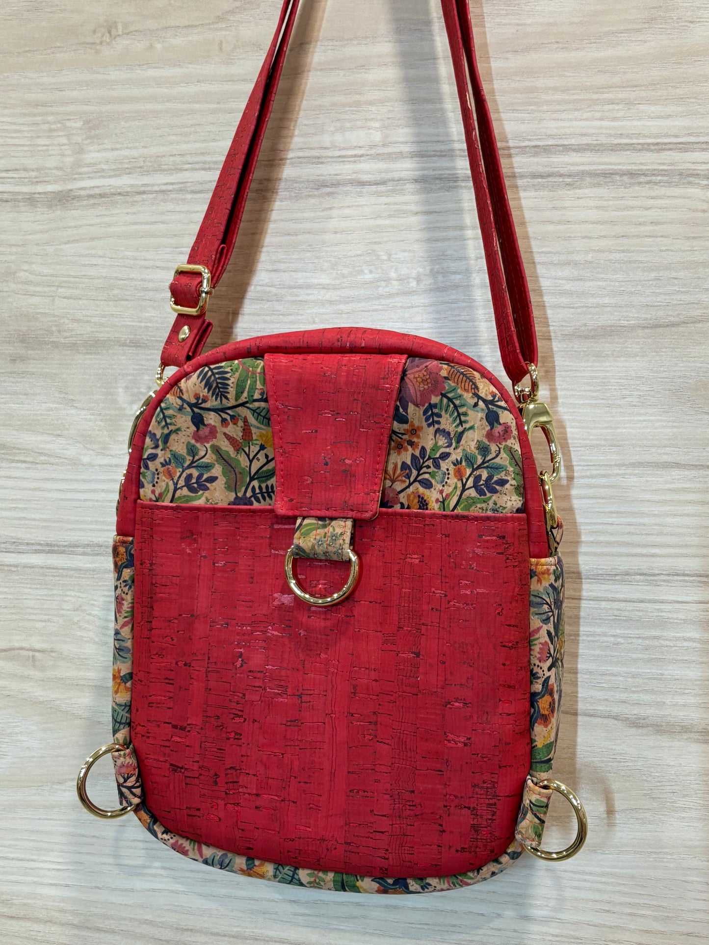 Kandou Convertible Back Pack in Cork