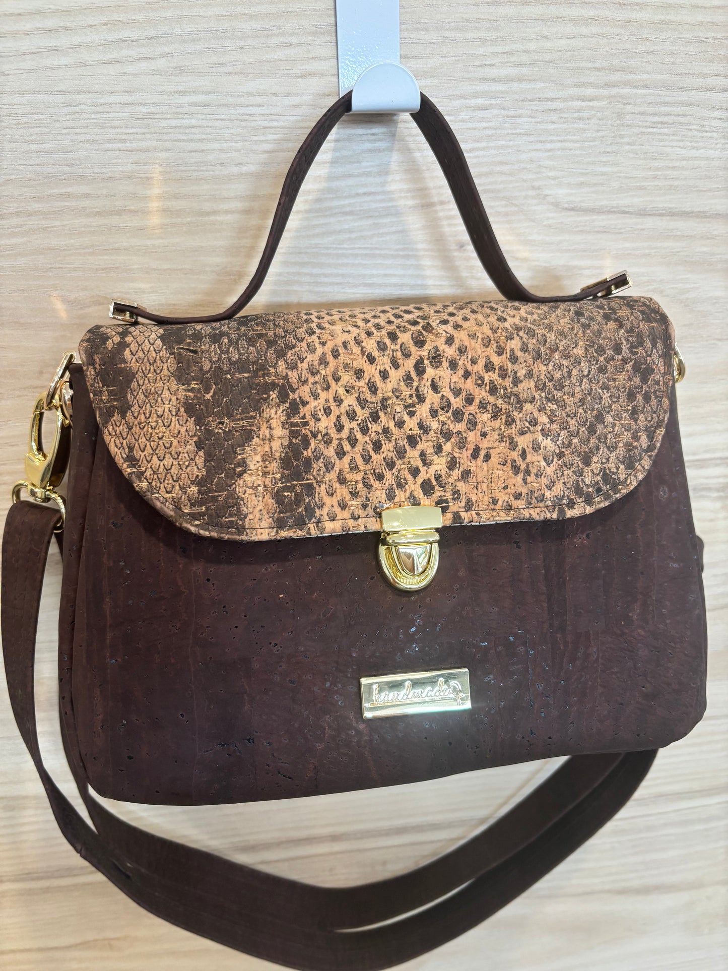 ***Mabel Handbag/Crossbody Bag in Cork