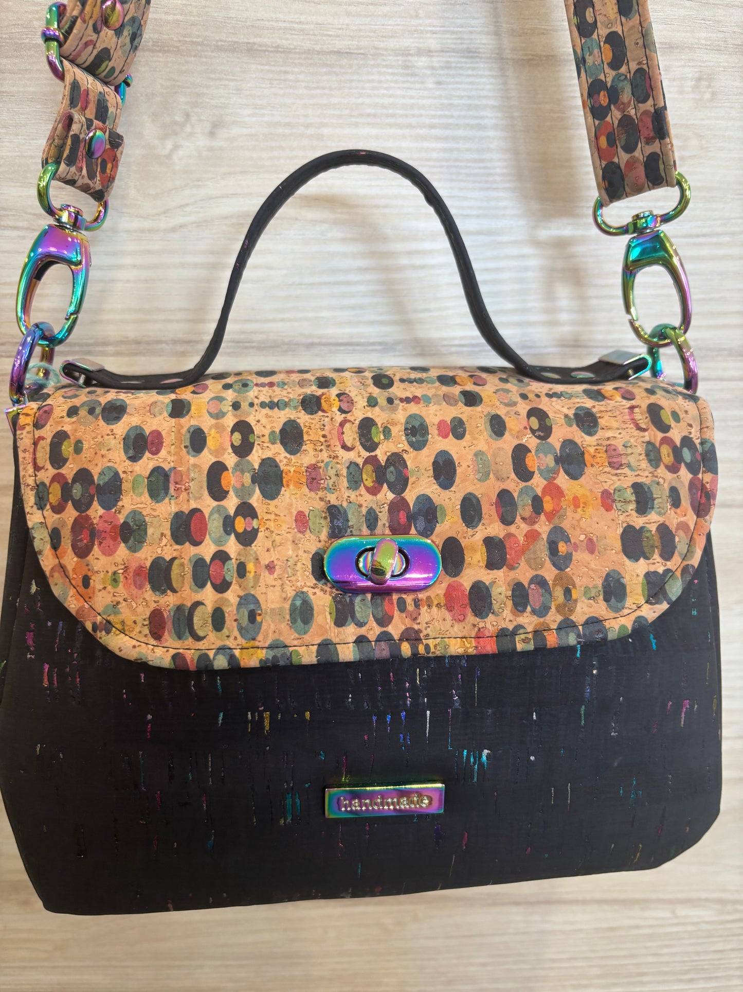 ***Mabel Handbag/Crossbody Bag in Cork