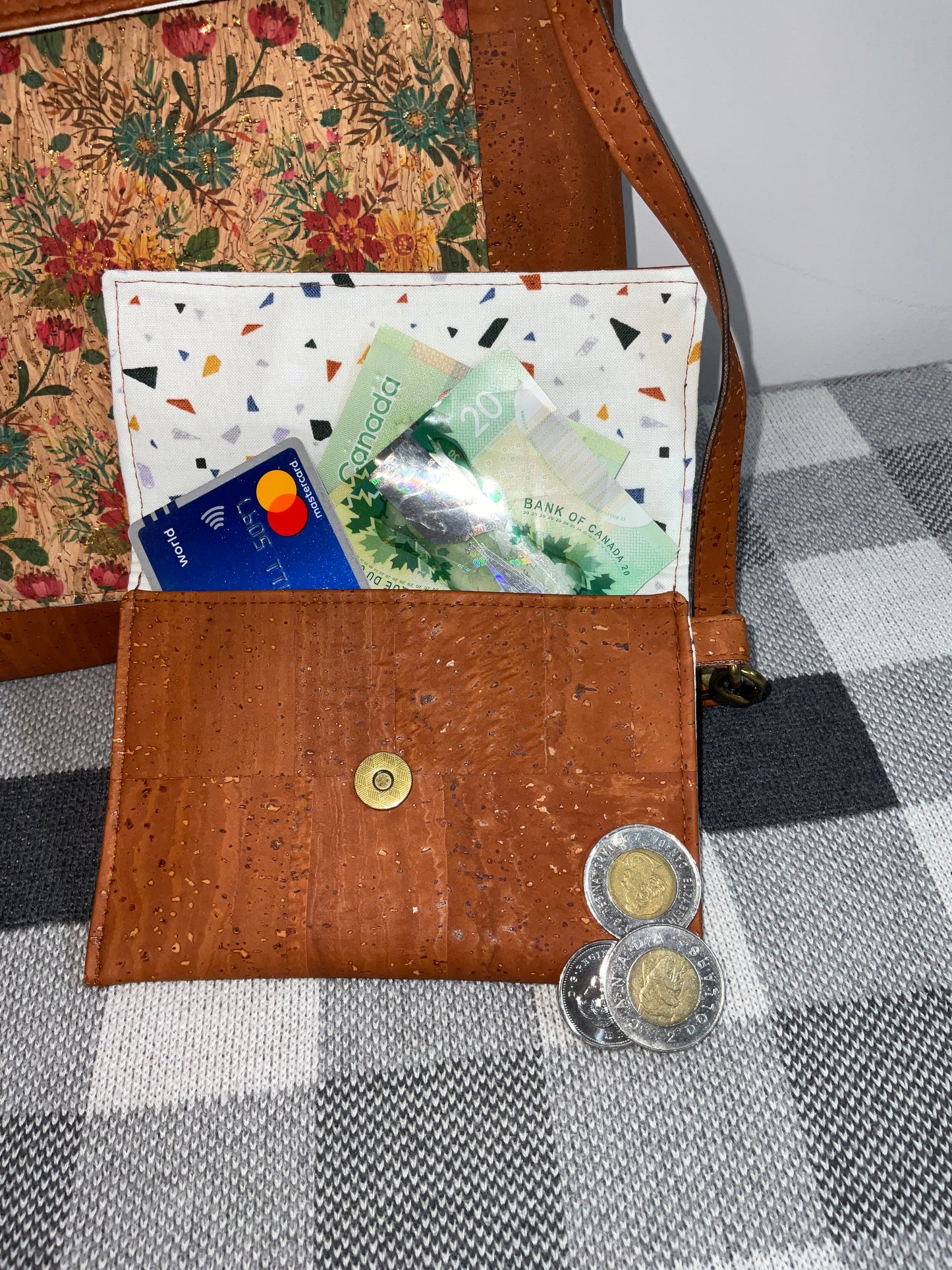 Anti-Theft Crossbody Bag & Purse in CORK