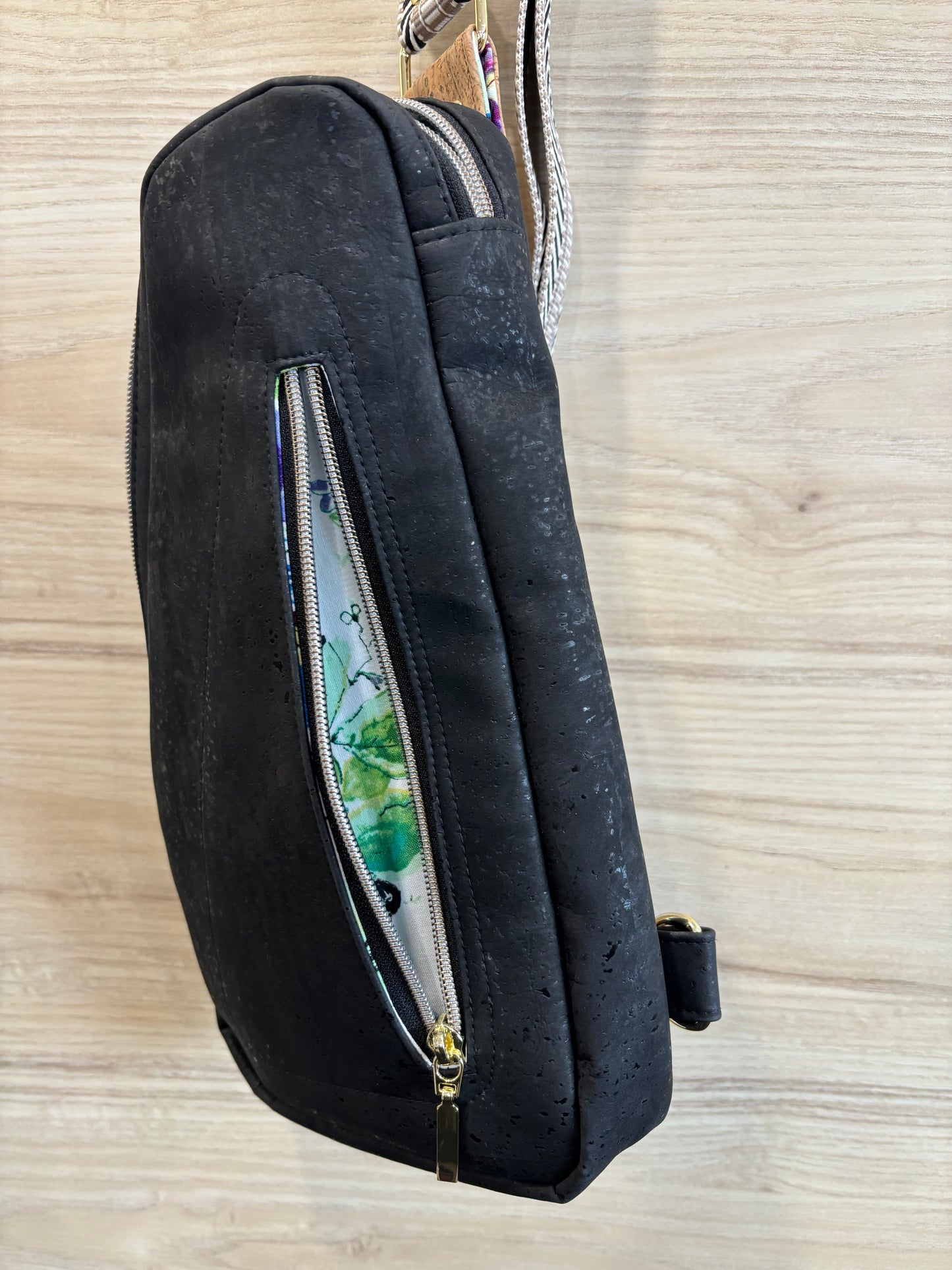 Sail Sling Crossbody Bag - Cork