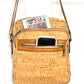 Carrie - Cork Cross Body Purse - Natural