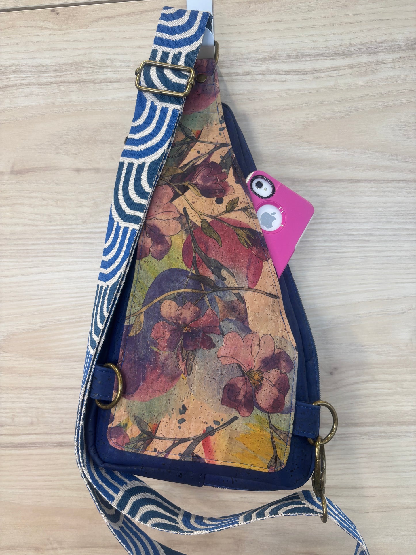Sail Sling Crossbody Bag - Cork