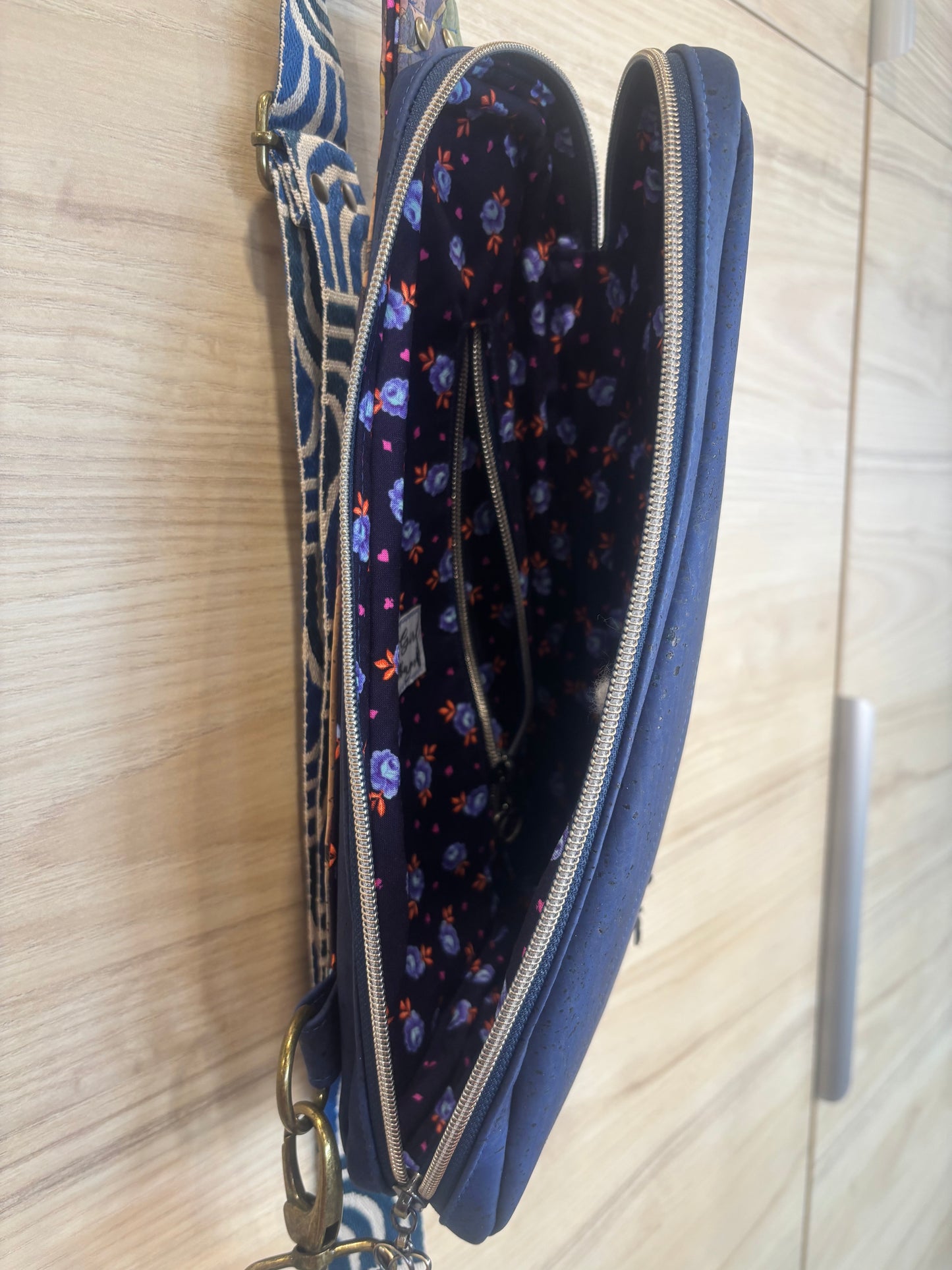 Sail Sling Crossbody Bag - Cork