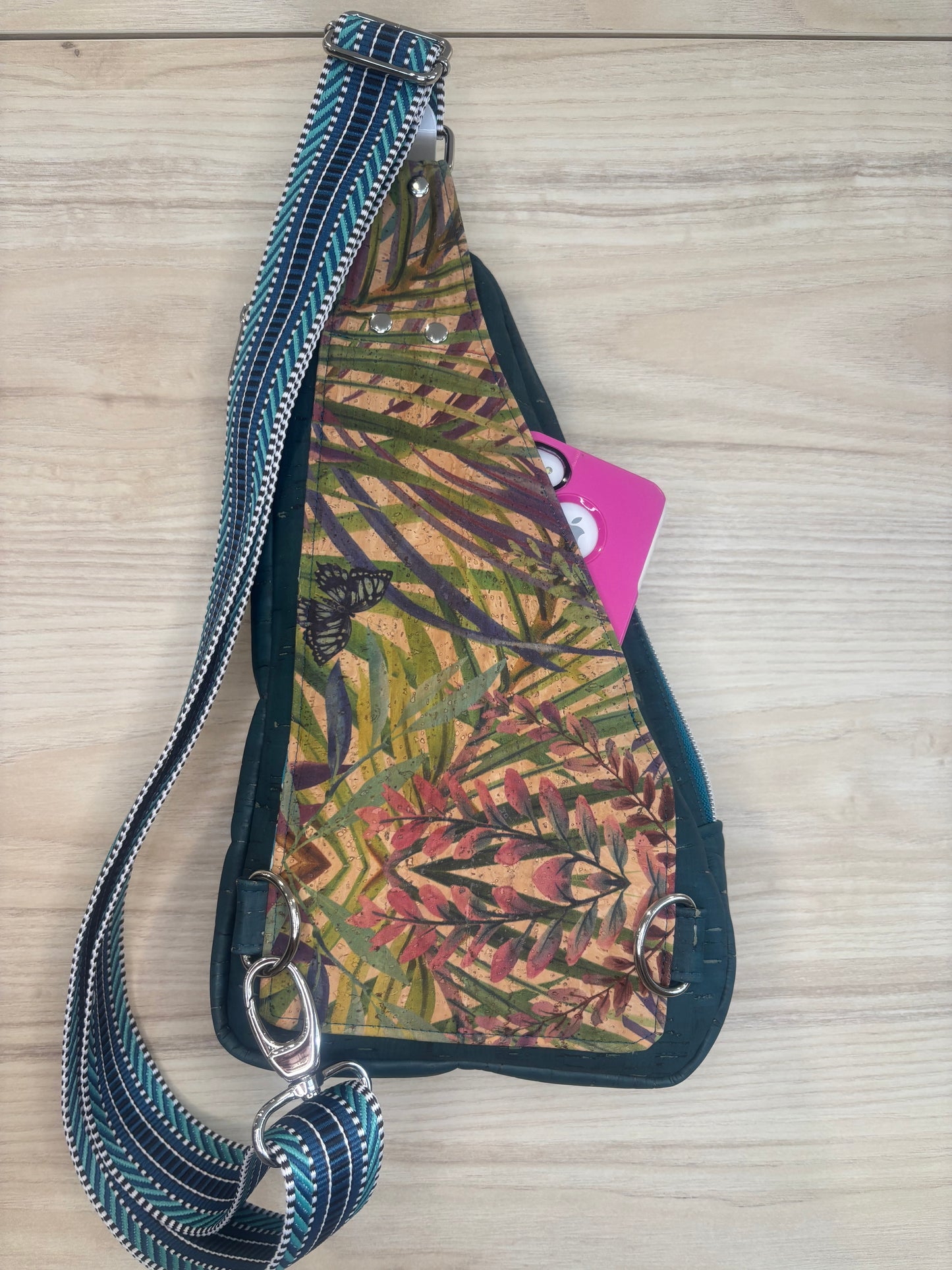 Sail Sling Crossbody Bag - Cork