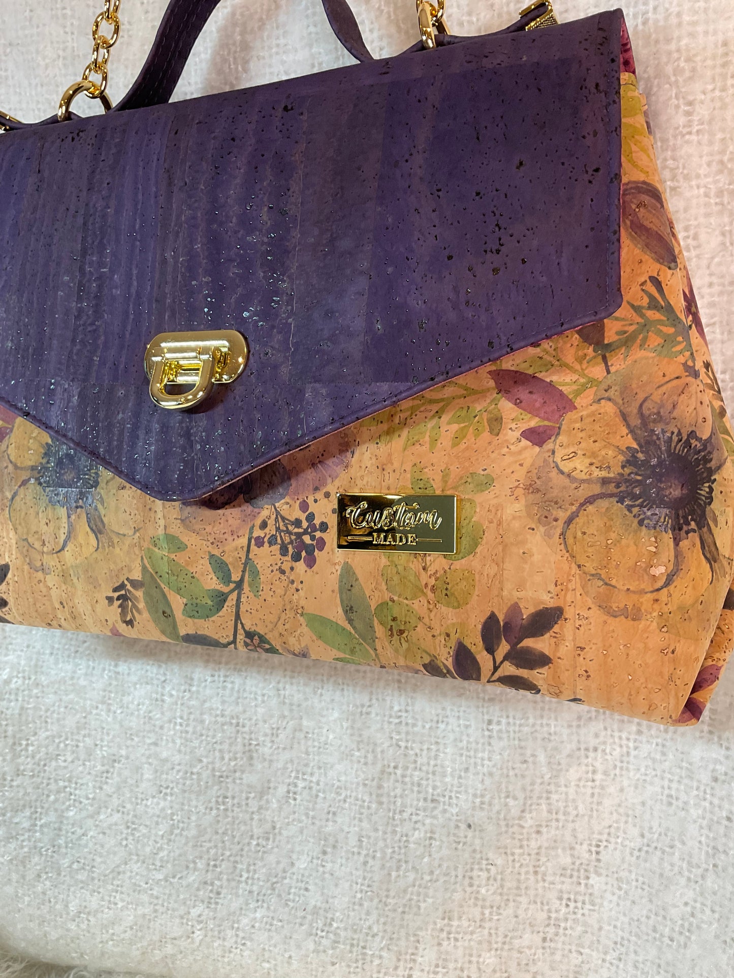 Laney Jane - Cork Purple Floral