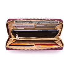 Cork Zippered Wallet with Wrist Strap