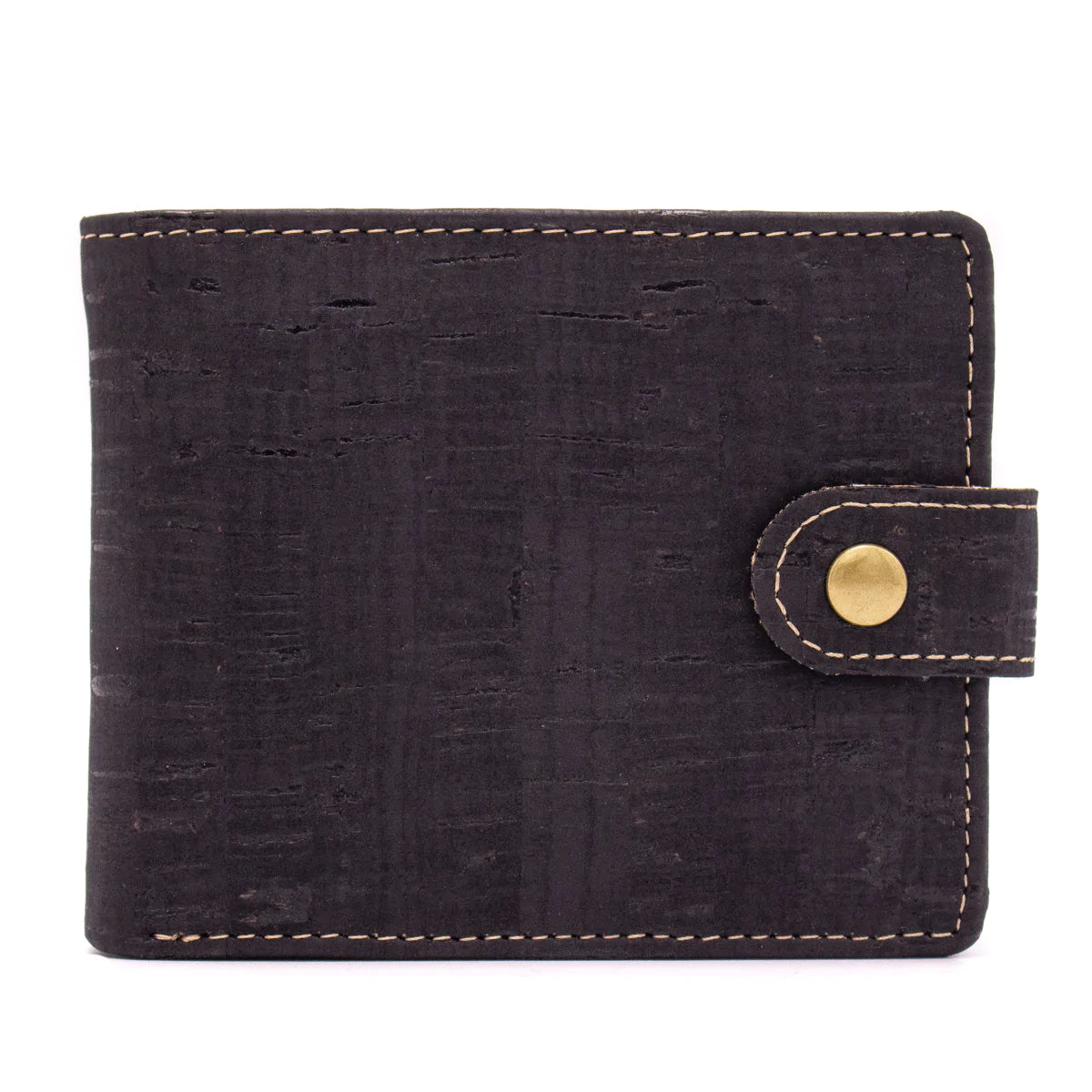 Bifold Wallet w/ Snap Button Closure