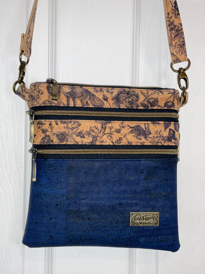 Zippy Crossbody Bag - Cork