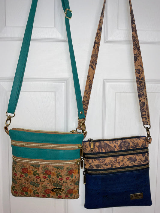 Zippy Crossbody Bag - Cork