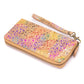 Cork Zippered Wallet with Wrist Strap