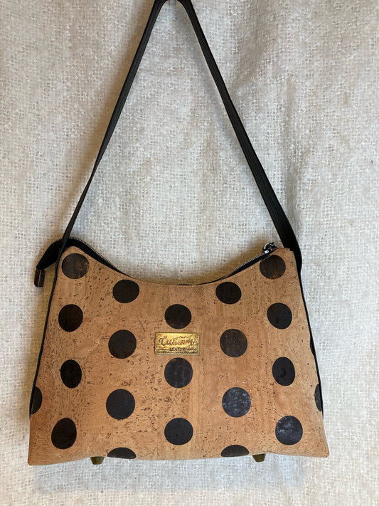 Beanie Baguette Cork Polka Dot