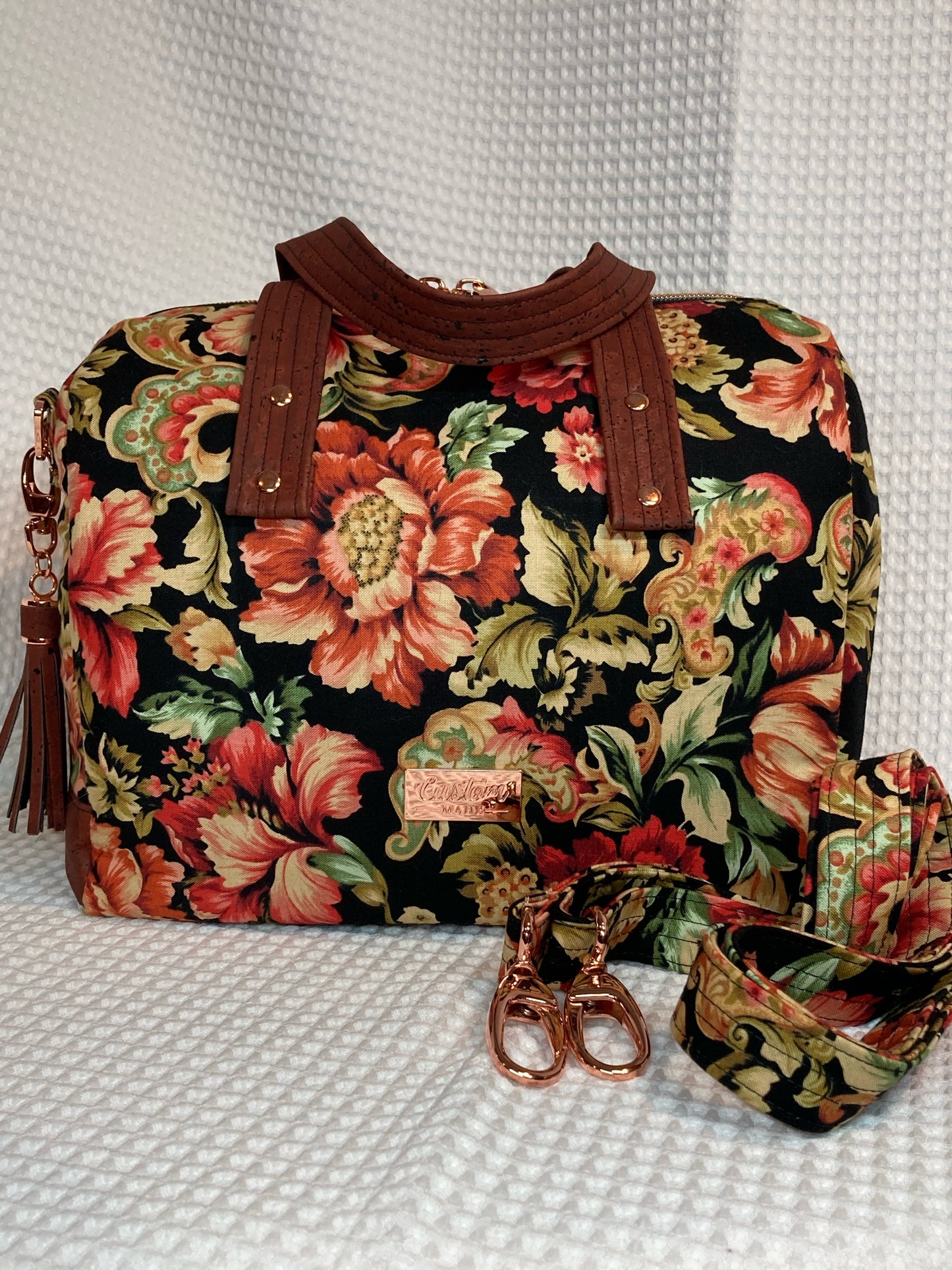 Tiffany Satchel Fall Floral