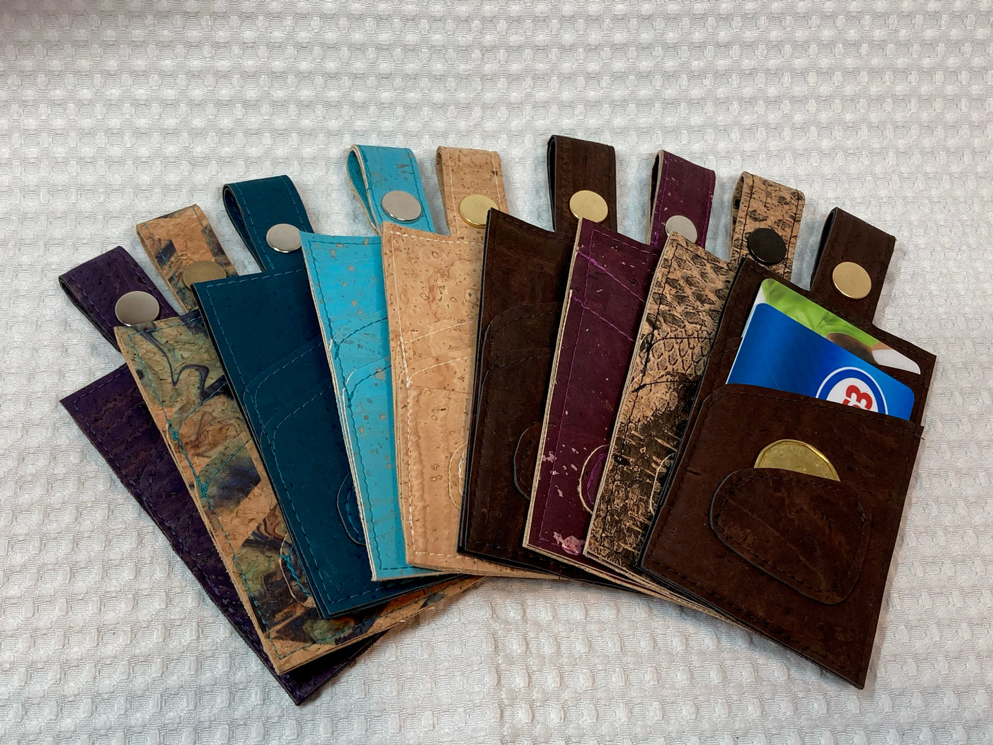 Copious Card Wallet - Cork & Faux Leather