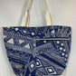 Crescent Tote - Blue