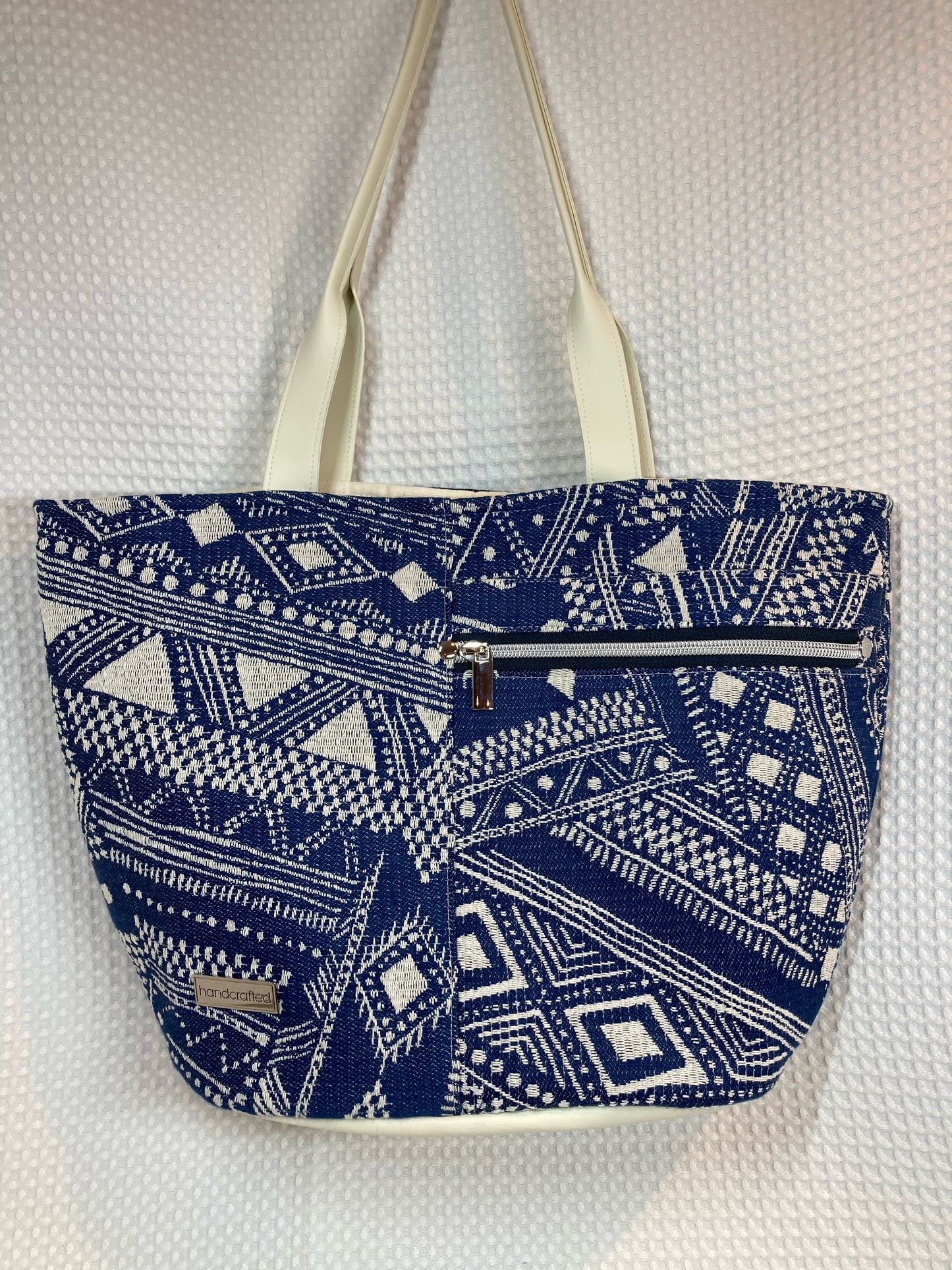 Crescent Tote - Blue