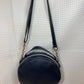 Round Robin Handbag - Navy Vegan Leather