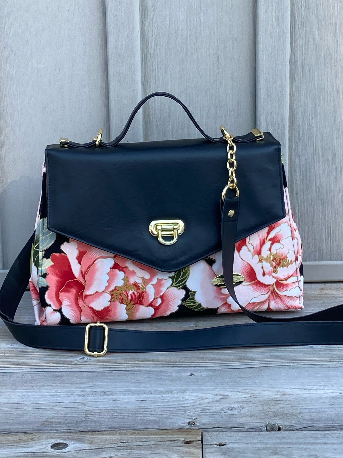 Laney Jane Floral - Vegan Leather