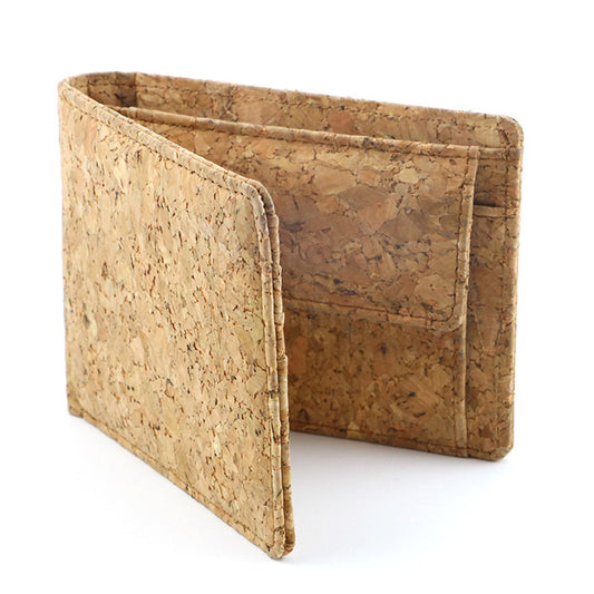Natural Cork Wallet w/ Coin Pocket