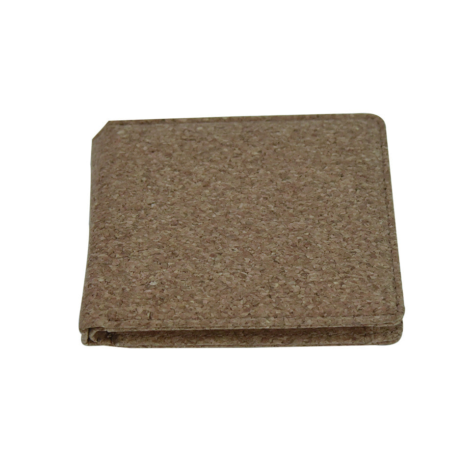 Natural Cork Wallet w/ Coin Pocket
