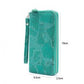 Cork Zippered Wallet with Wrist Strap